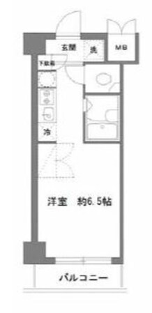 ラグゼナ本厚木の物件間取画像